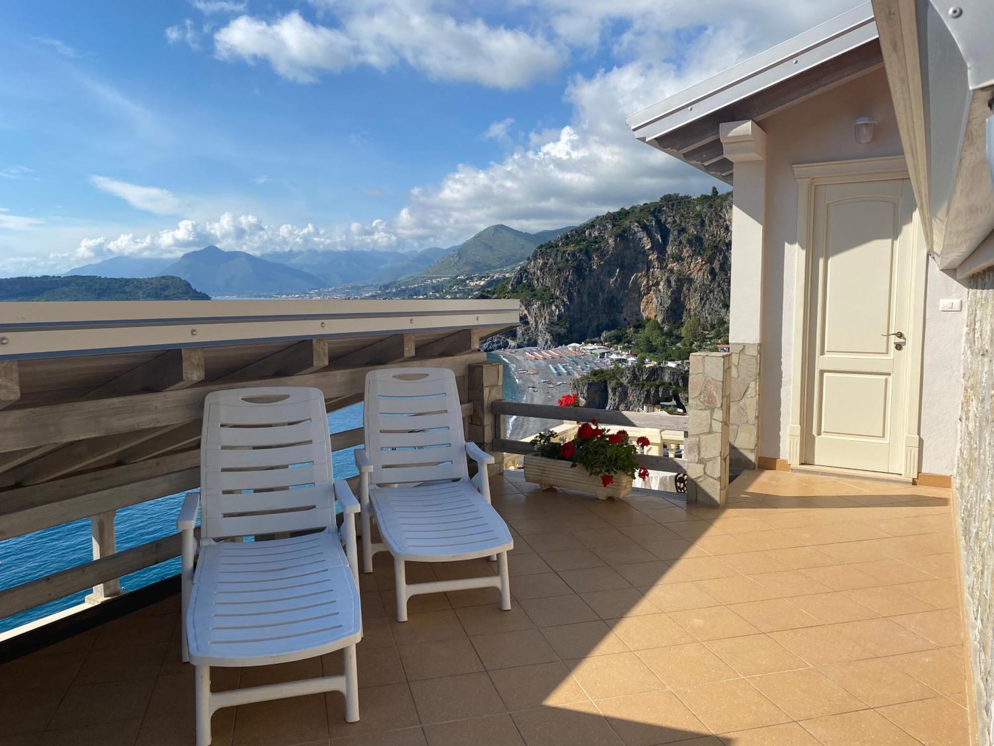 B&B Villa La Petra San Nicola Arcella Szoba fotó